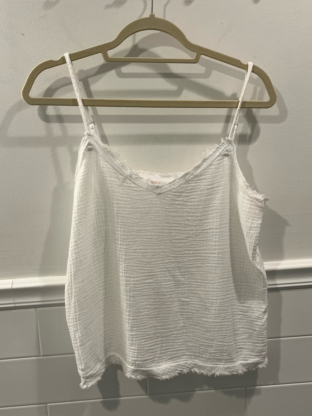 Pookie & Sebastian White Tank Top